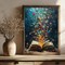 Paint by Numbers Kits for Adults – Book-Themed DIY Acrylic Painting Kit on Canvas, Beginner-Friendly Paint by Numbers Art Set for Home Wall Decor & Gifts, 16x20 Inch